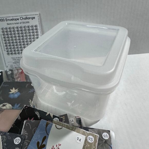 New magical budgeting “pumpkin patch” 1-100 mini envelope saving challenge w/box - Picture 8 of 11